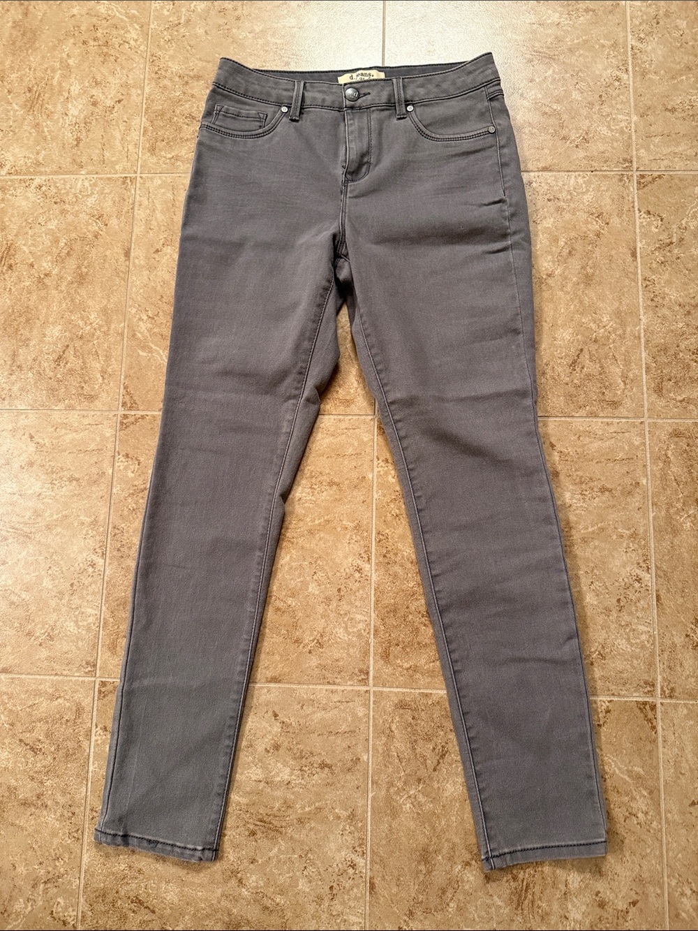 Women's Gray Slim Fit Jeans